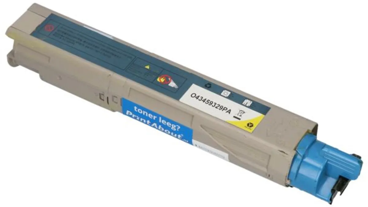 PrintAbout 43459329-PA Toner Geel - 2.750 Pagina's