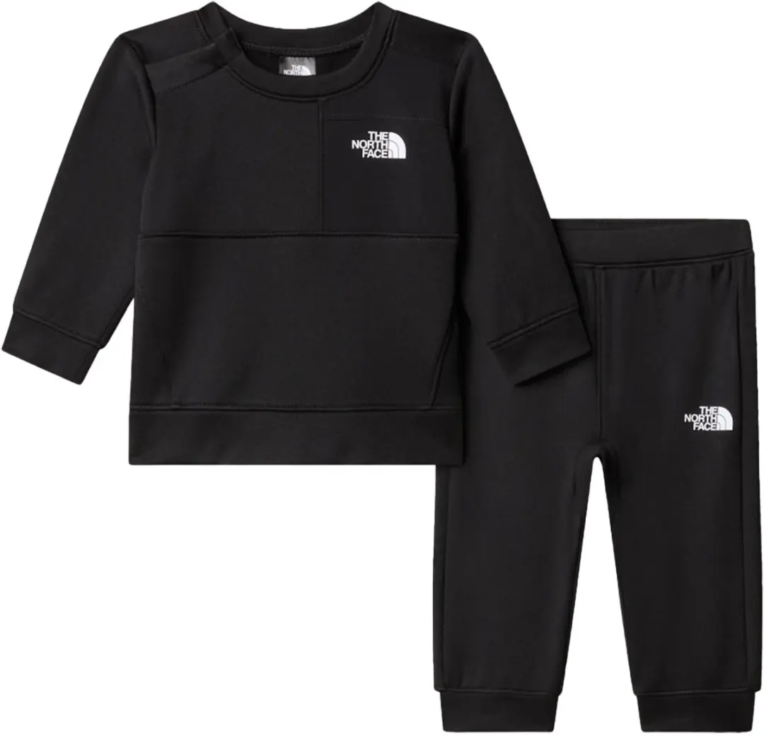 The north face tnf performance fleece set in de kleur zwart.
