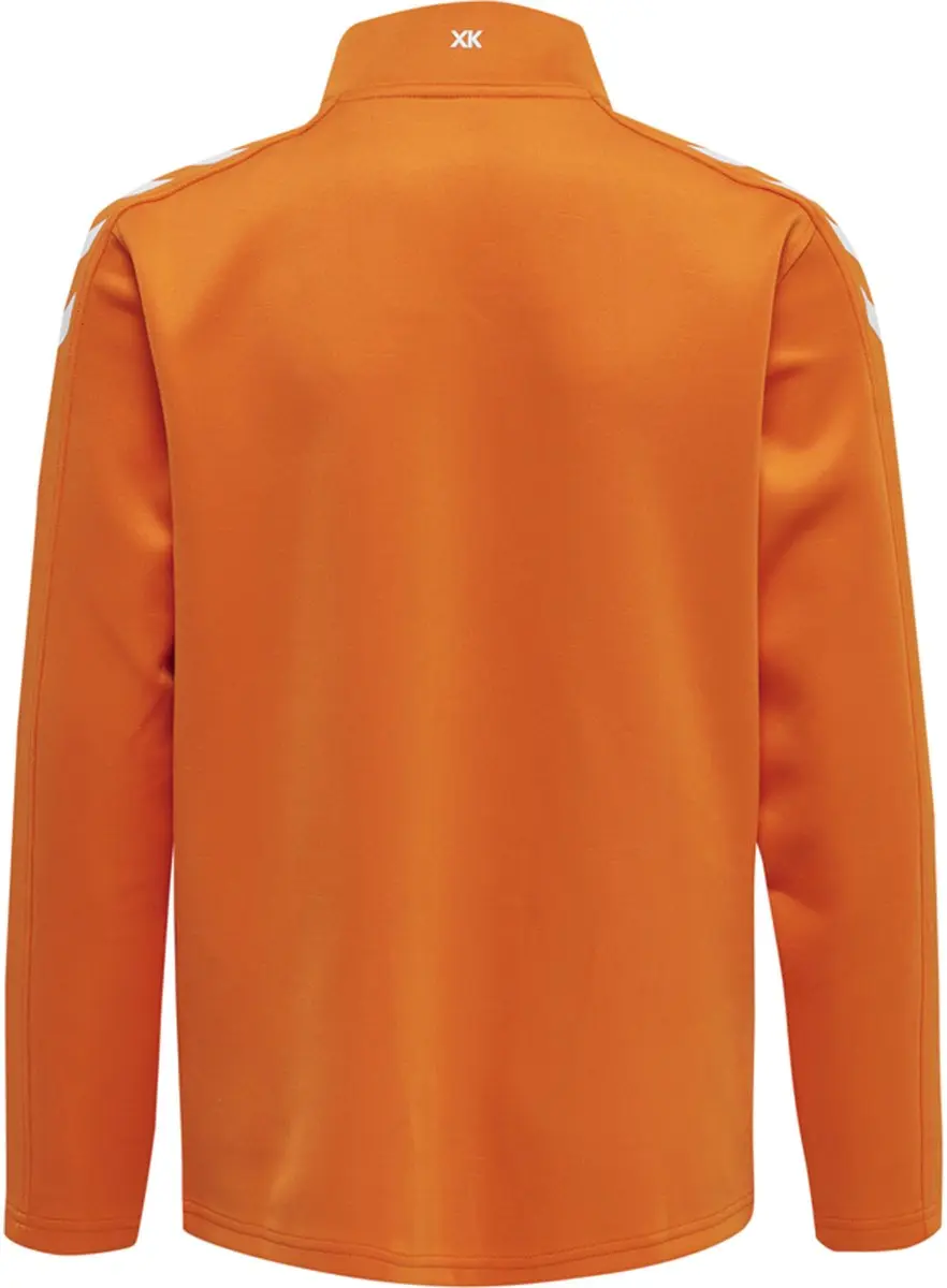 Hummel Hmlcore Xk Poly Zip Sweat Kids - 152 - Oranje/Tijger - afbeelding 3 van 6
