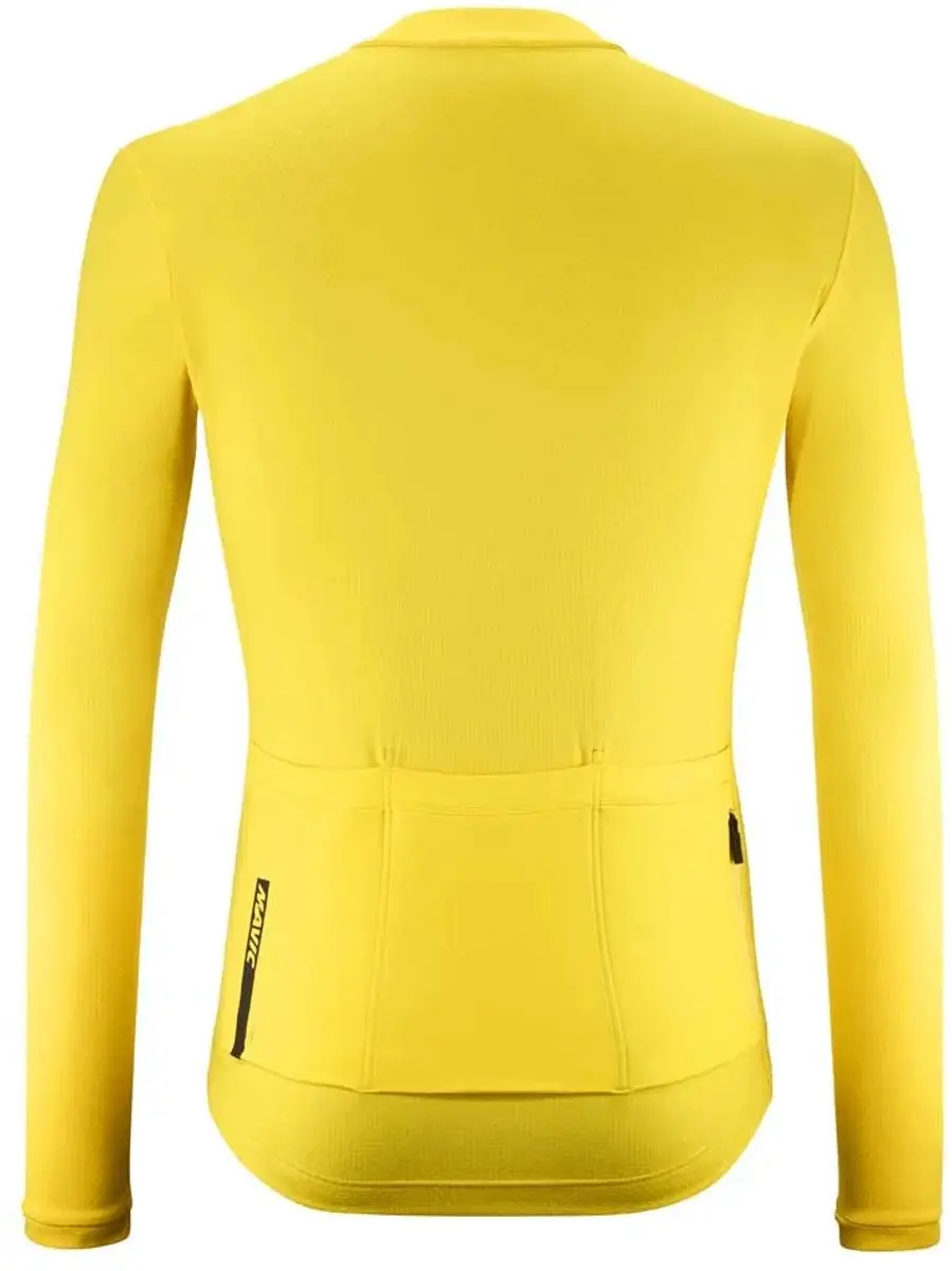 Mavic Aksium Thermo Trui - Geel M - afbeelding 5 van 6