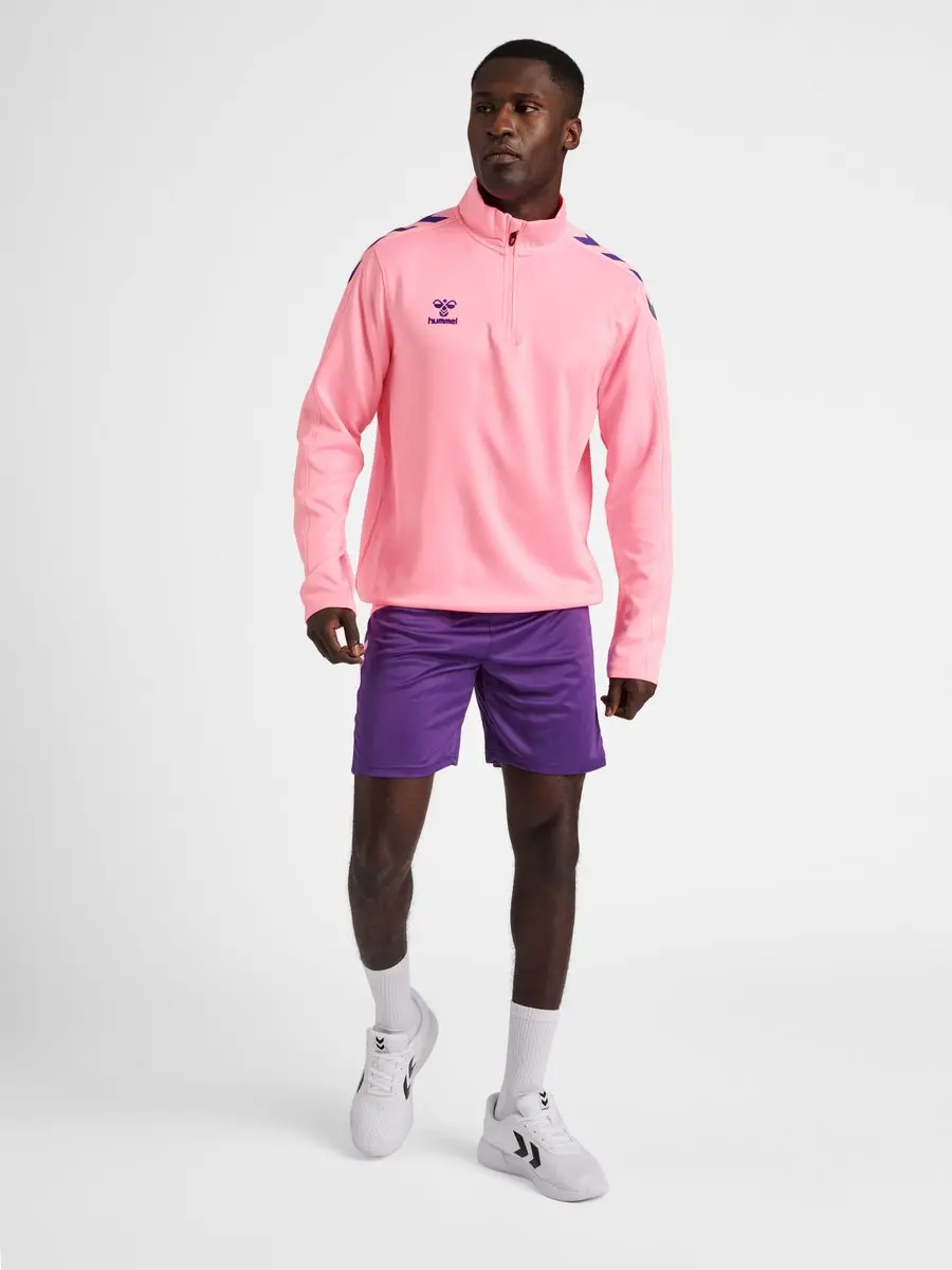 Hummel Hmlcore Xk Half Zip Sweat - Cotton Candy S - afbeelding 6 van 6