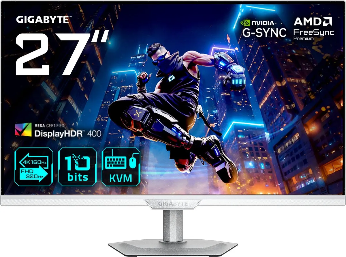 Gigabyte M27UP ICE Monitor 27" 4K Wit