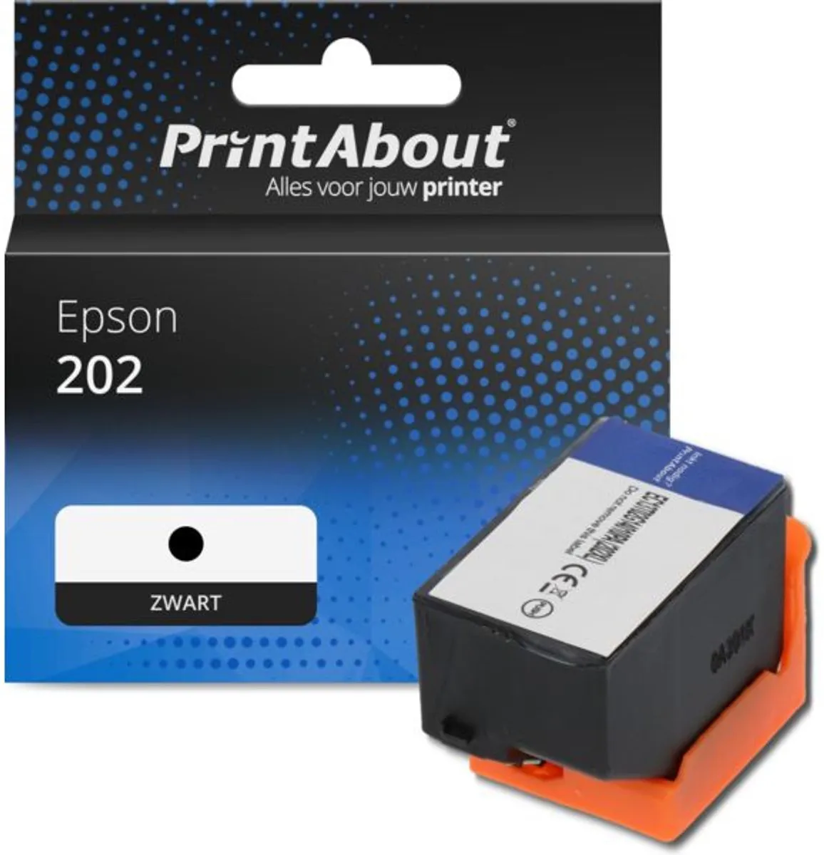 PrintAbout Inktcartridge C13T02E14010 Zwart - 800 pagina's