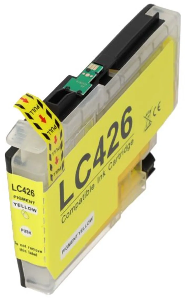 PrintAbout LC-426Y Inktcartridge Geel - 1650 pagina's
