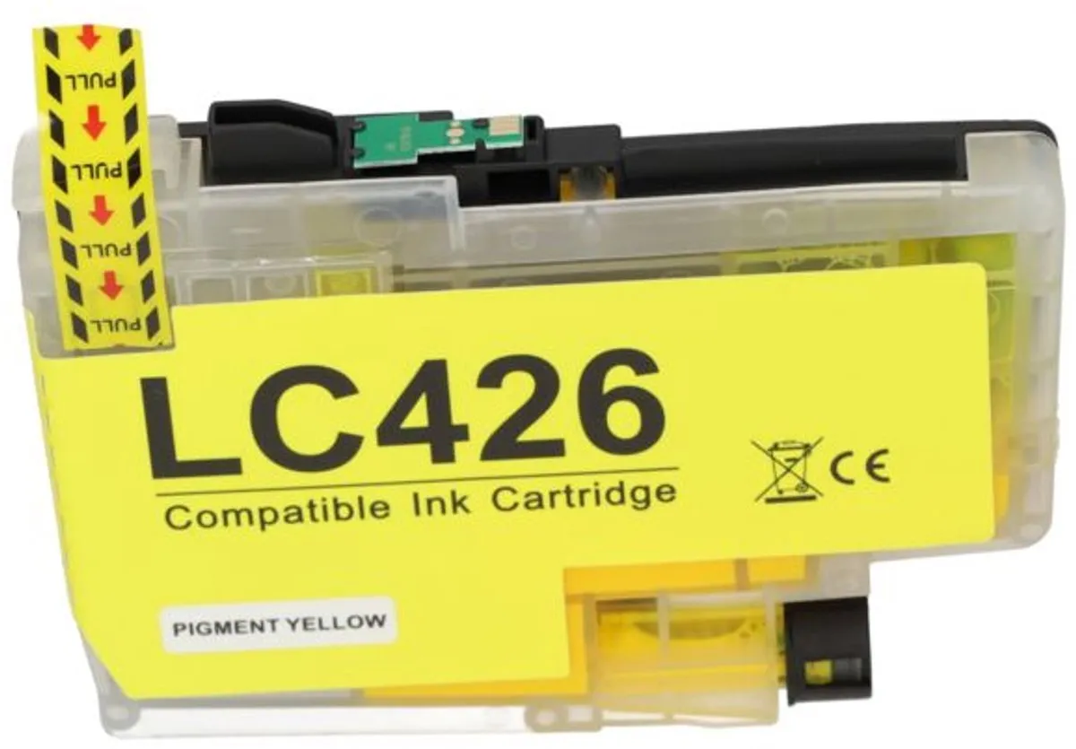 PrintAbout LC-426Y Inktcartridge Geel - 1650 pagina's