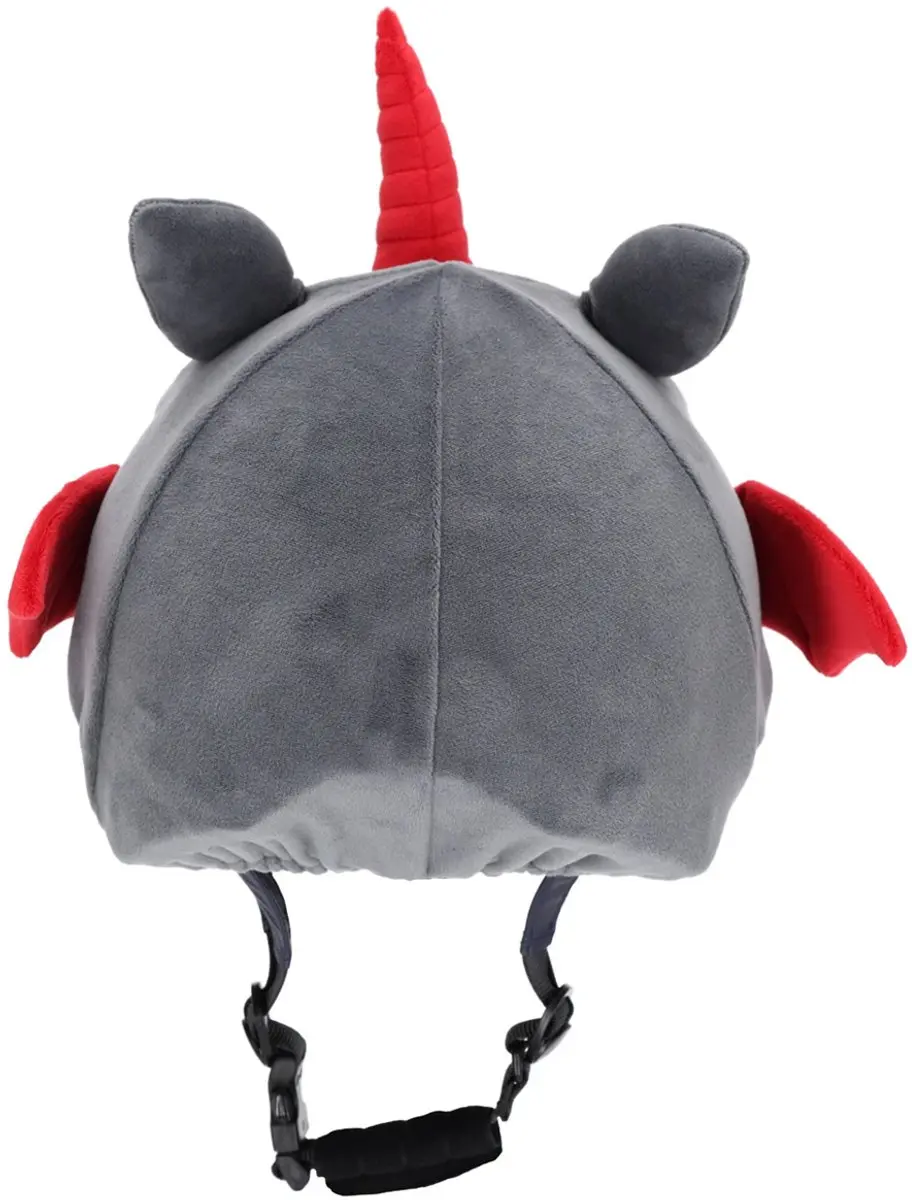 QHP Halloween Vampicorn Cap - Grijs-rood
