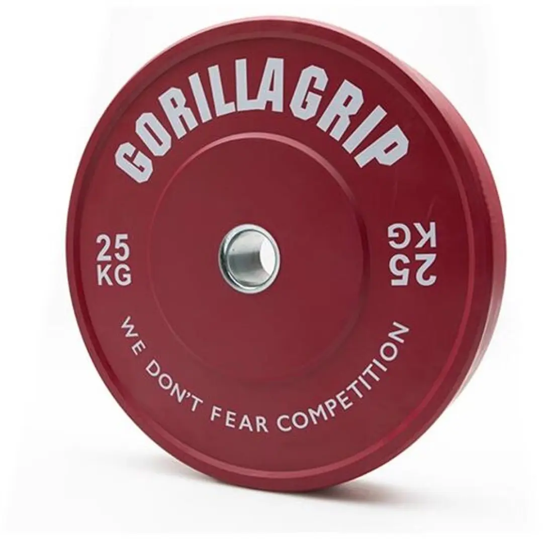 Color Bumper Plate 25 kg Red