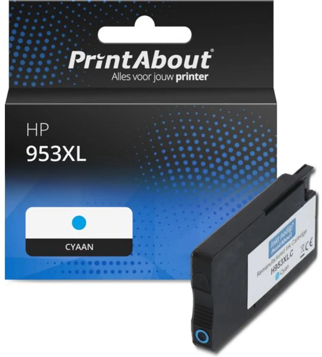 PrintAbout HP 953XL Inktcartridge Cyaan