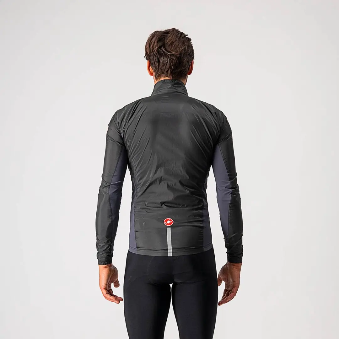 Castelli Squadra Stretch Jacket Light Black Dark Gray - 3XL - afbeelding 4 van 6