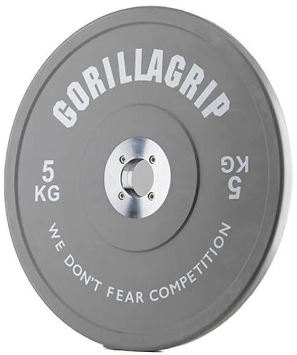 Competition Bumper Plate 5 kg Grey