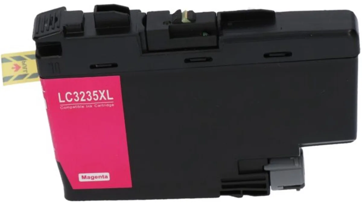 PrintAbout Brother LC-3235XLM Magenta Inktcartridge - 5500 Pagina's