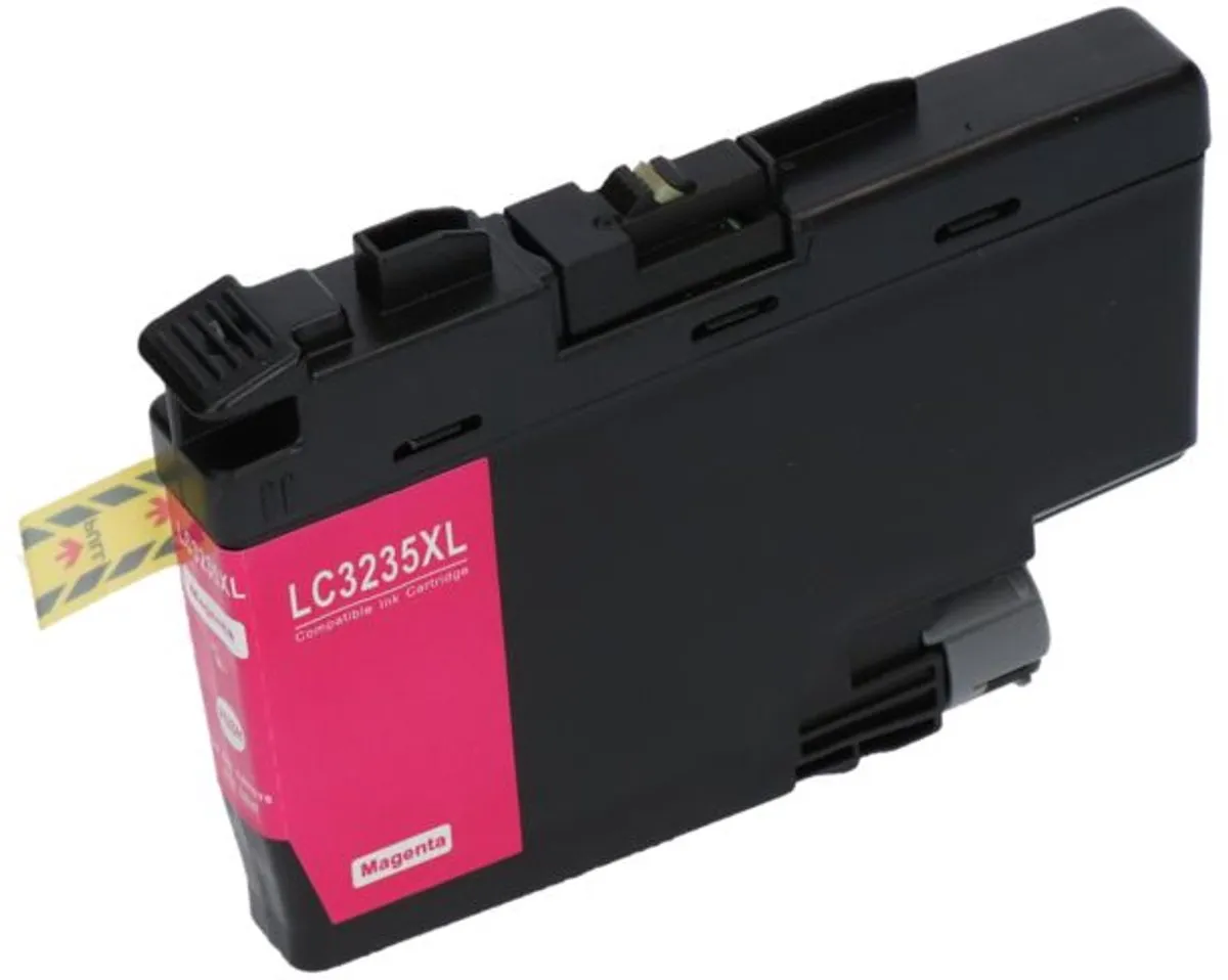 PrintAbout Brother LC-3235XLM Magenta Inktcartridge - 5500 Pagina's