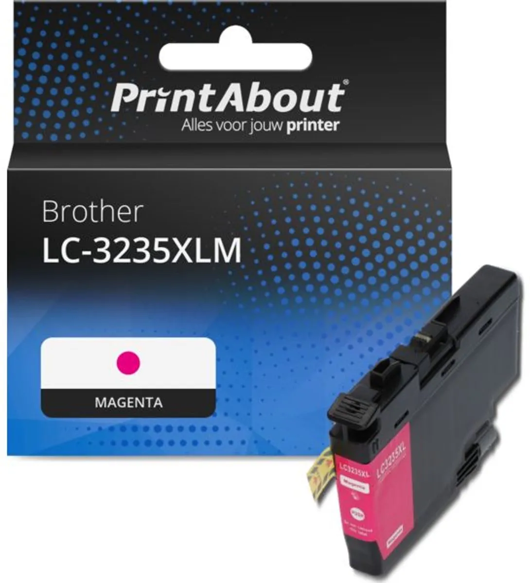 PrintAbout Brother LC-3235XLM Magenta Inktcartridge