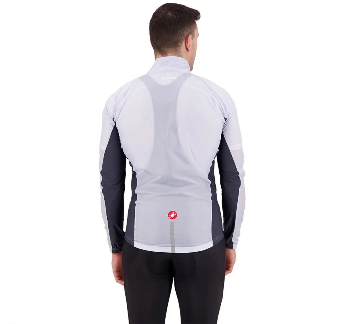 Castelli Squadra Stretch Fietsjas - XXL - Zilver/Grijs - afbeelding 2 van 6