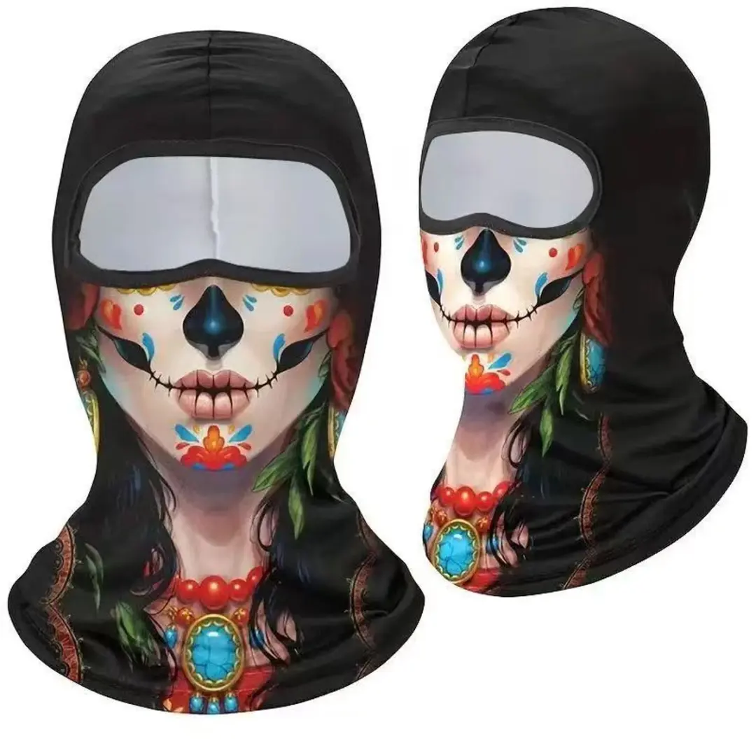 Bivakmuts met Sexy Schedel – Balaclava Gezichtsmasker - Bivak