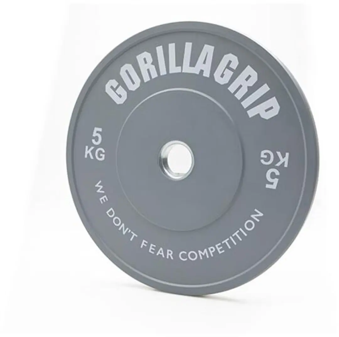 Color Bumper Plate 5 kg Grey