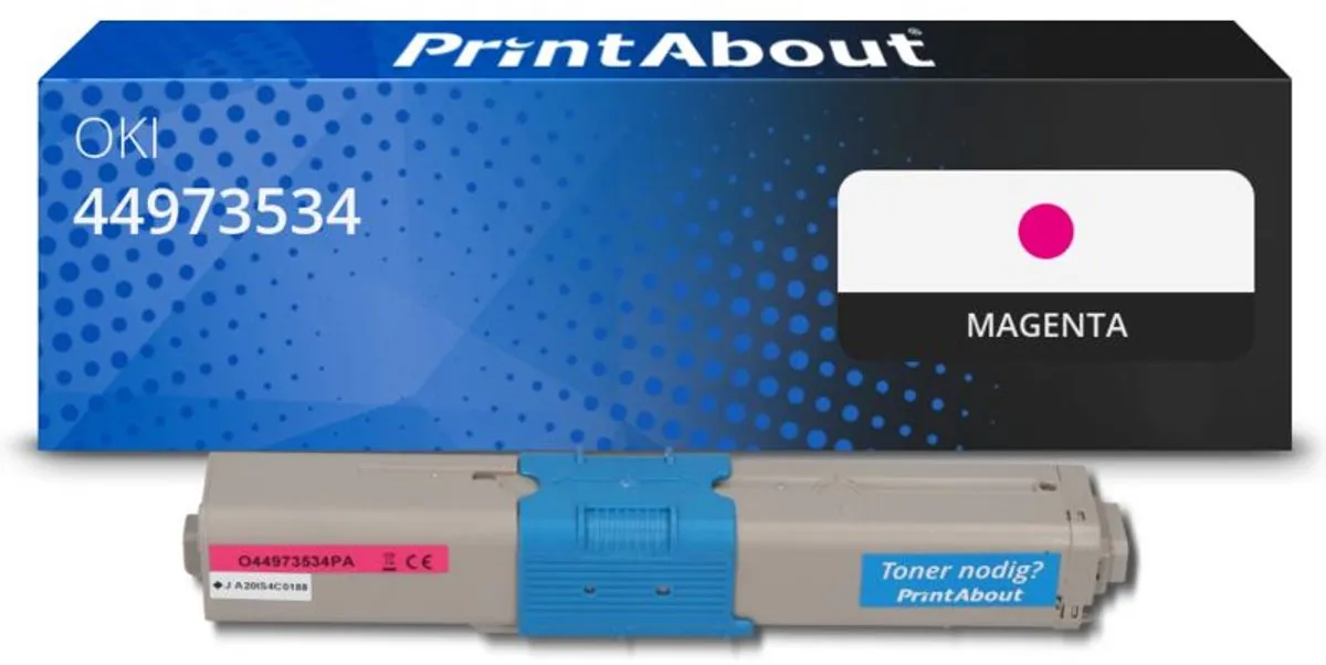 PrintAbout OKI 44973534 Toner Magenta