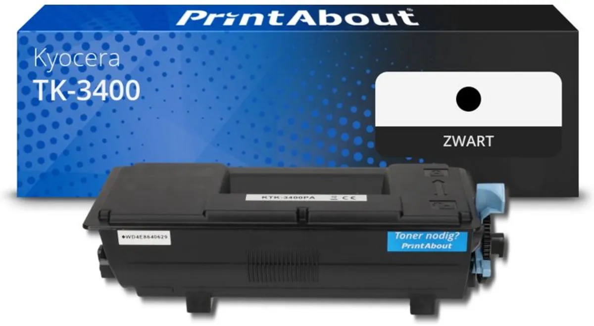 PrintAbout Toner TK-3400 Zwart