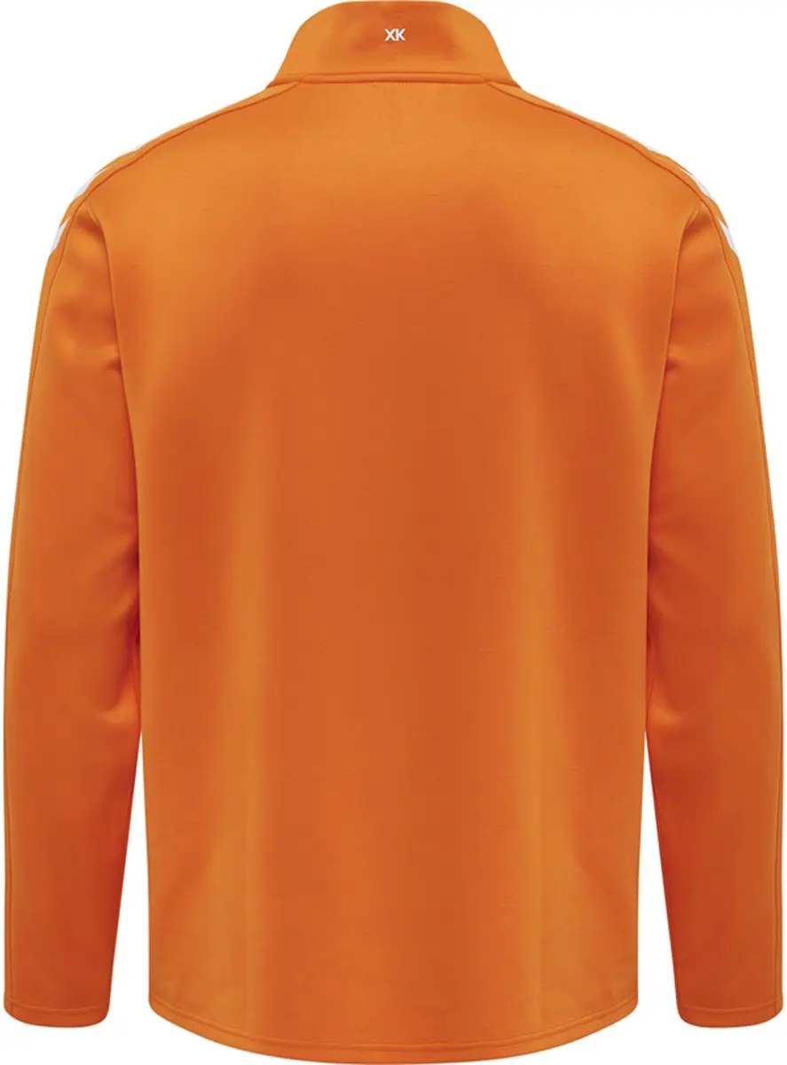 Hummel Hmlcore Xk Poly Zip Sweat - Orange Tiger - XXXL - afbeelding 3 van 6