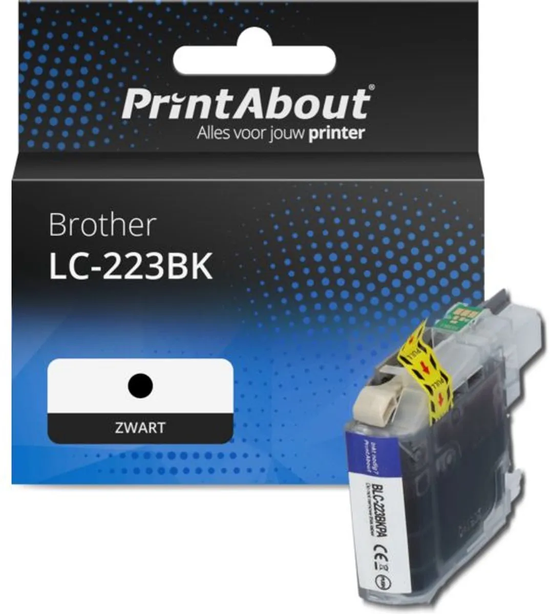 PrintAbout LC-223BK Inktcartridge