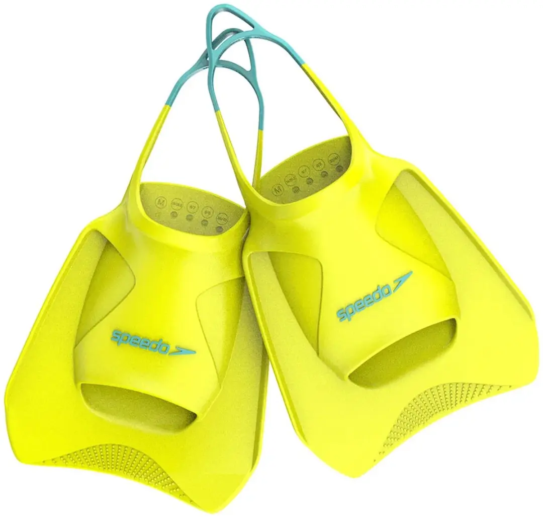Speedo Biofuse Fitness Zwemvliezen Geel EU 34-37