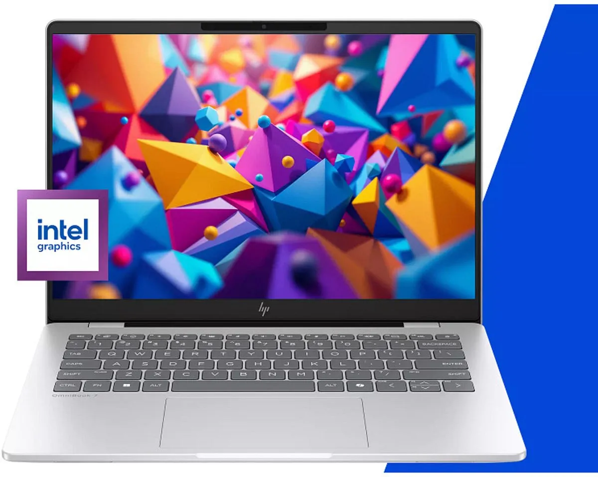HP OmniBook 7 14-fs0005nd Laptop - 14" 2K - 16GB RAM - 512GB SSD - Zilver