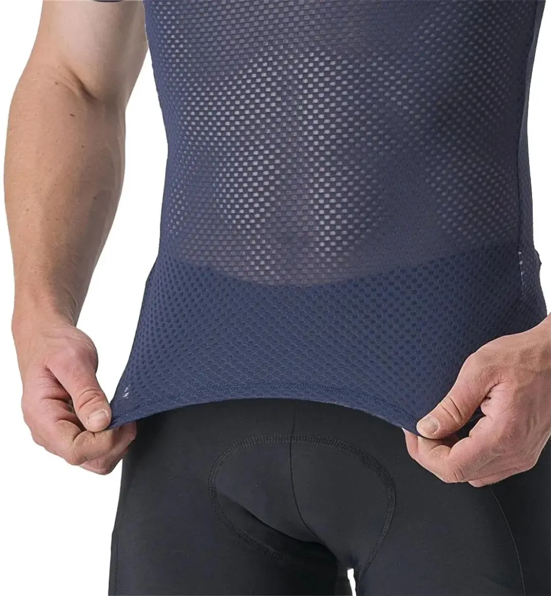 Castelli Pro Mesh 2.0 Korte Mouwen Basislaag - XL - Belgian Blue - afbeelding 4 van 4