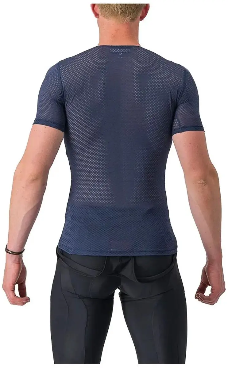 Castelli Pro Mesh 2.0 Korte Mouwen Basislaag - XL - Belgian Blue - afbeelding 2 van 4