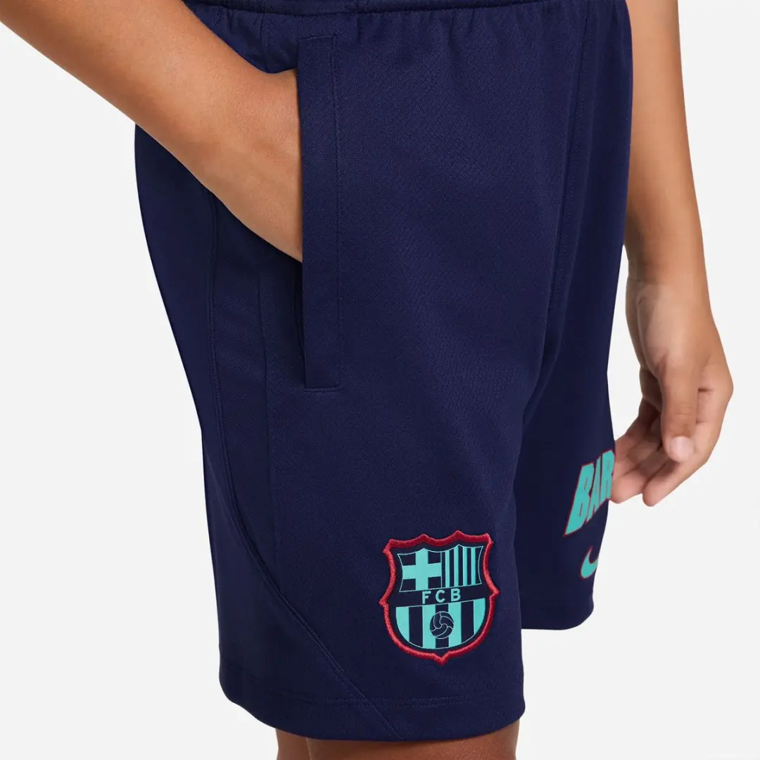 Nike FC Barcelona Strike Shorts 2026/2027 - Maat S (128-137cm) - Donkerblauw