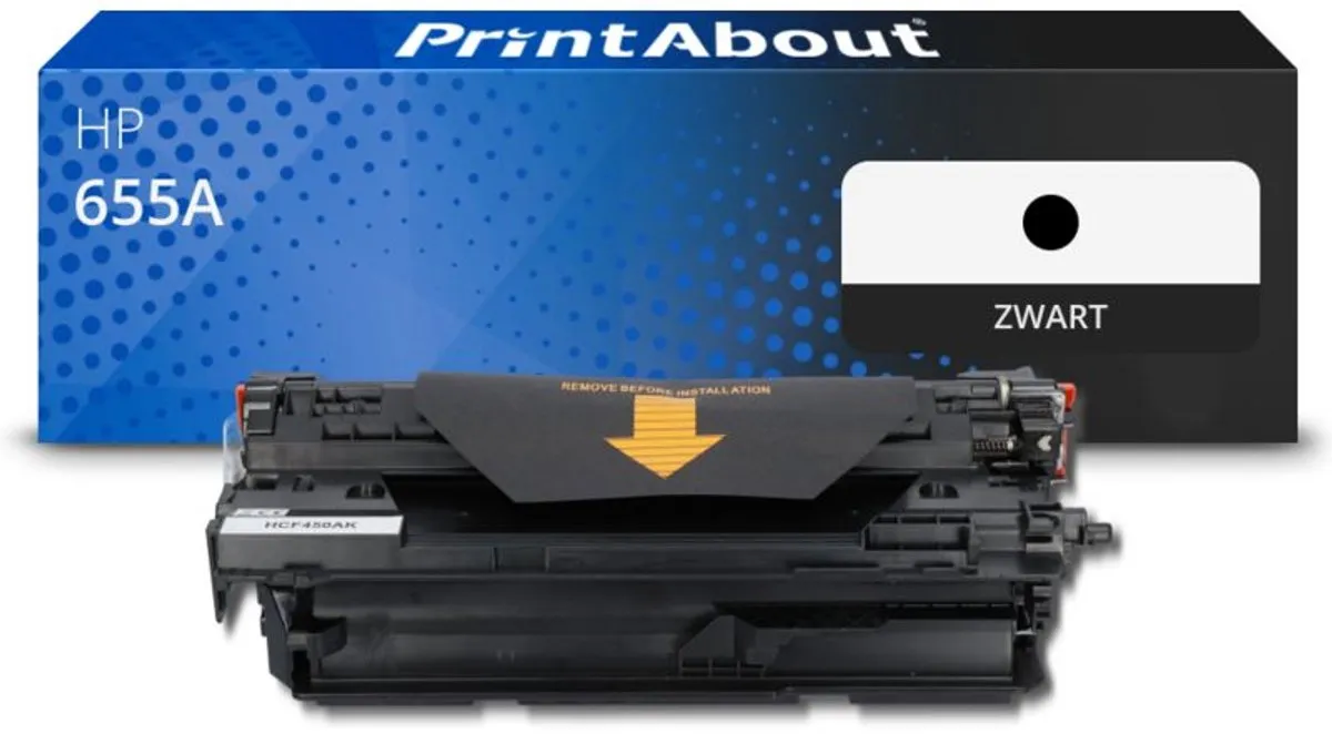 PrintAbout Huismerk HP 655A CF450A Toner