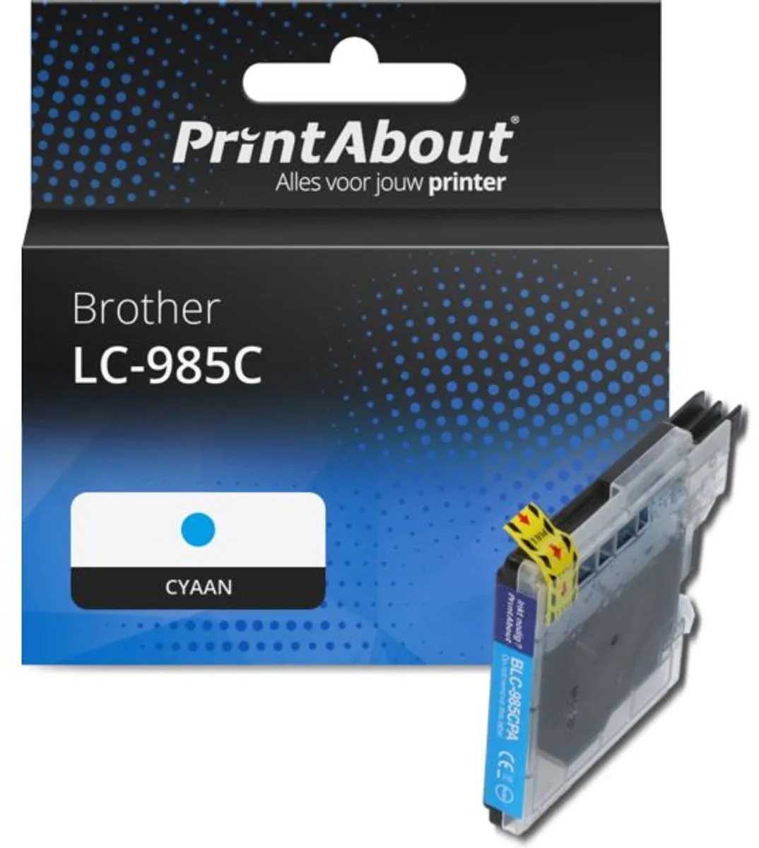 PrintAbout LC-985C Inktcartridge Cyaan