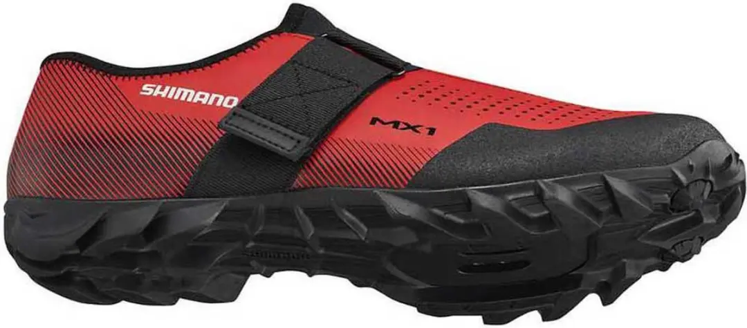 Shimano MX100 MTB-schoenen - Rood - EU 44