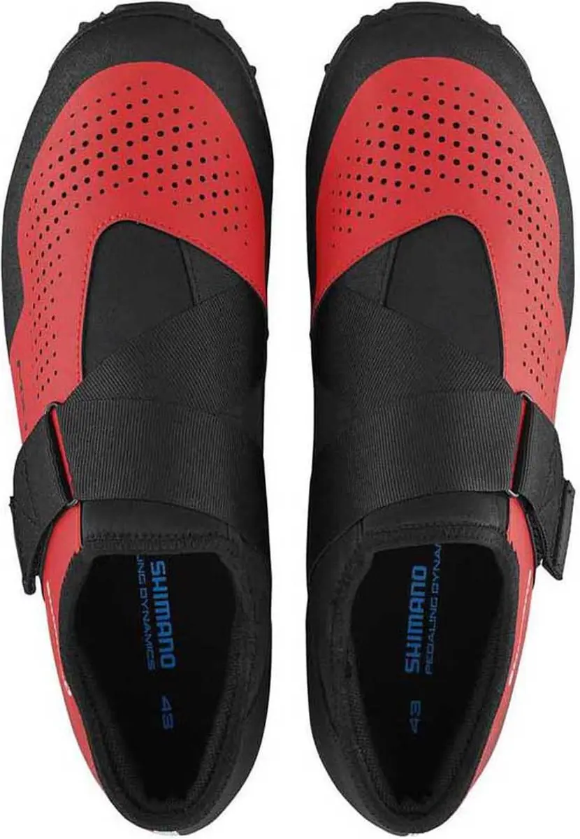 Shimano MX100 MTB-schoenen - Rood - EU 44