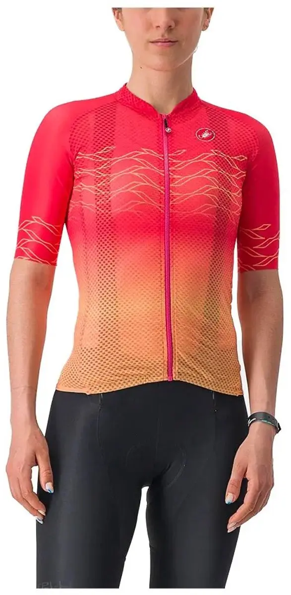 Castelli Climber's 2.0 Wielertrui Oranje S
