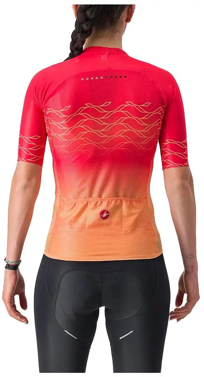 Castelli Climber's 2.0 Wielertrui Oranje S - afbeelding 2 van 4