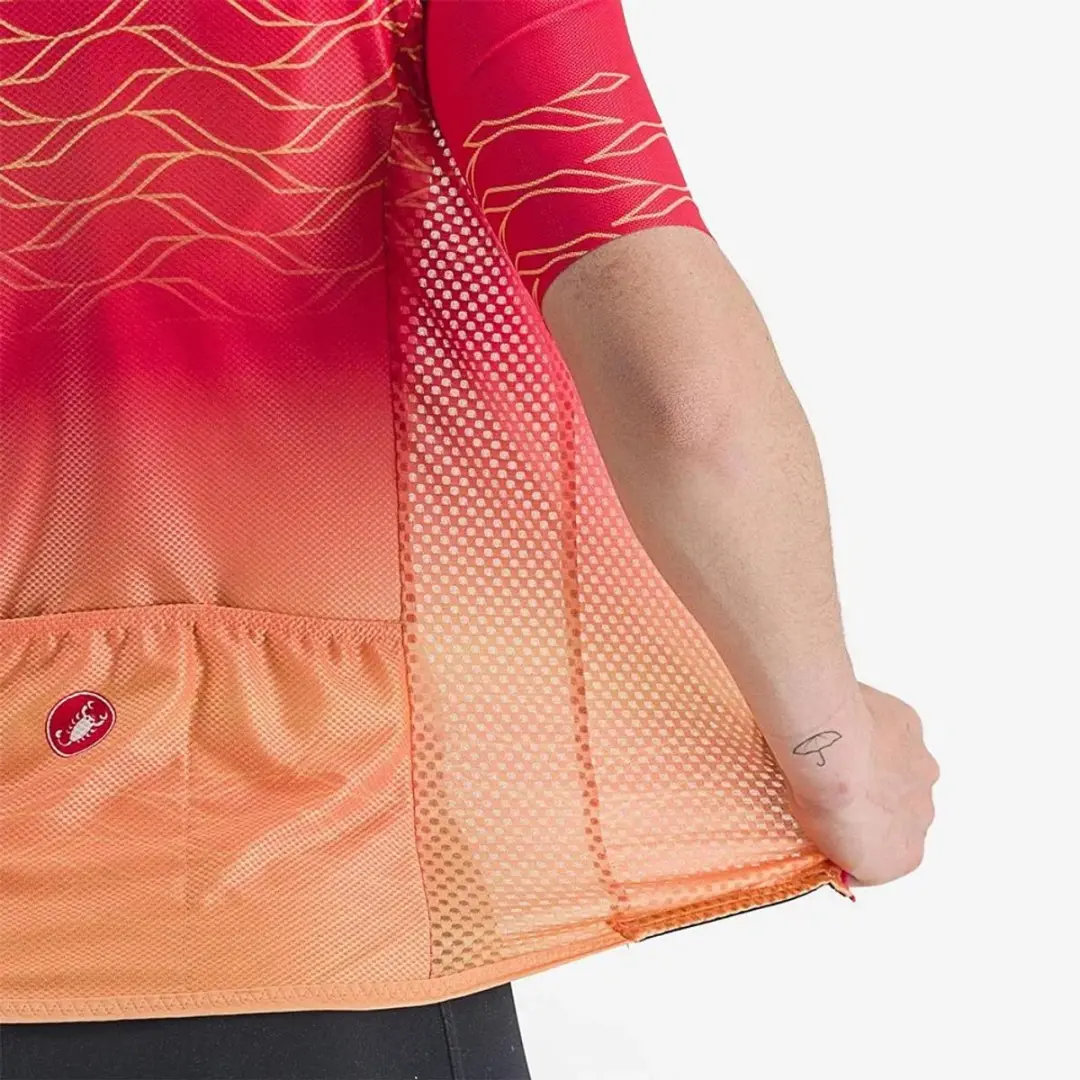 Castelli Climber's 2.0 Wielertrui Oranje S - afbeelding 4 van 4