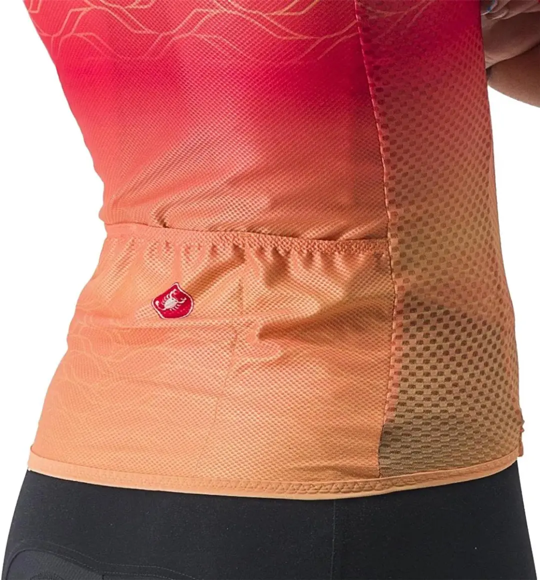 Castelli Climber's 2.0 Wielertrui Oranje S - afbeelding 3 van 4