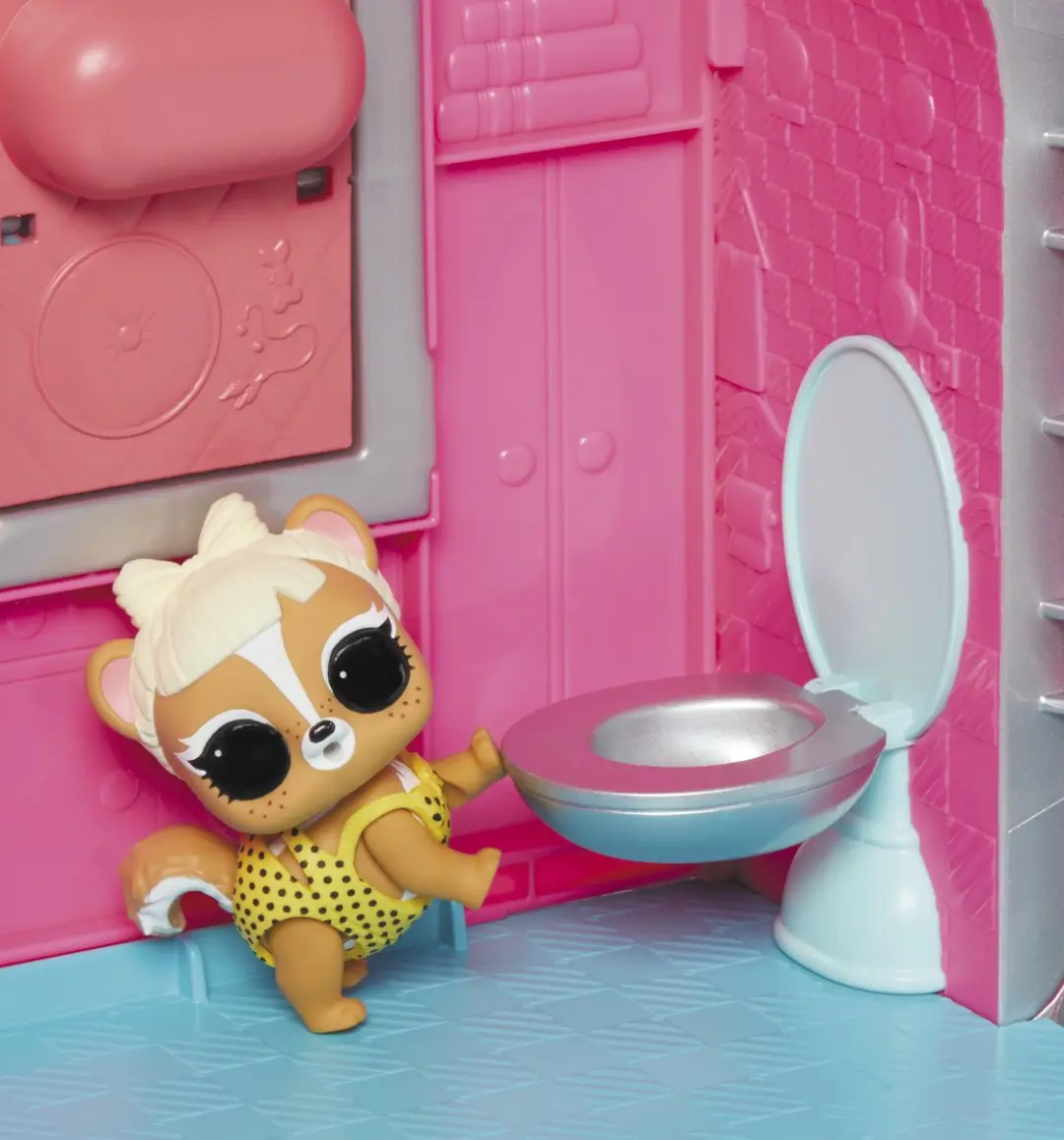 LOL Surprise! Glamper 254591 - Camper met Modepop - 55+ Verrassingen - Zilver/Roze - afbeelding 6 van 6