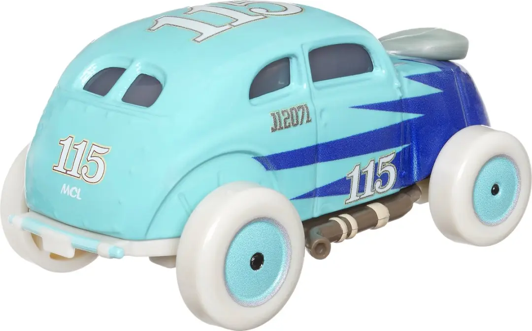 Mattel Disney Pixar Cars On the Road Revo Kos - Blauw/Turkoois - afbeelding 3 van 5