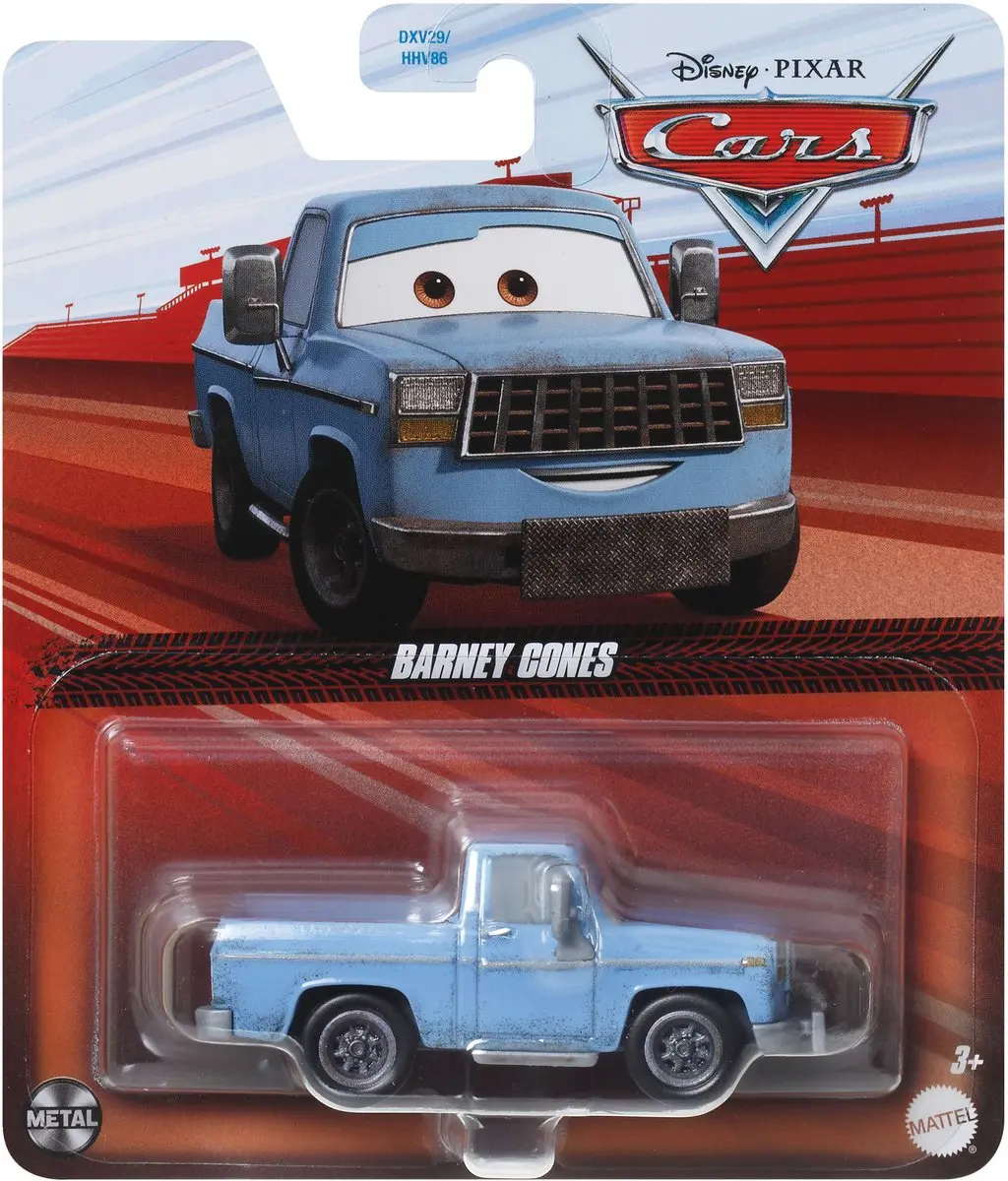 Mattel Disney Pixar Cars Barney Cones Lichtblauw HTX84