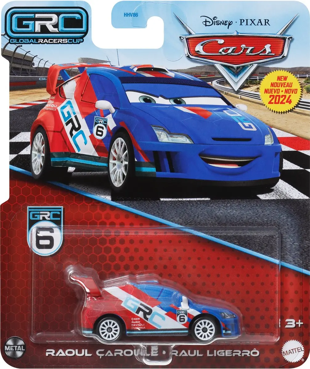 Disney Pixar Cars Disney and Pixar Cars World Grand Prix Raoul CaRoule