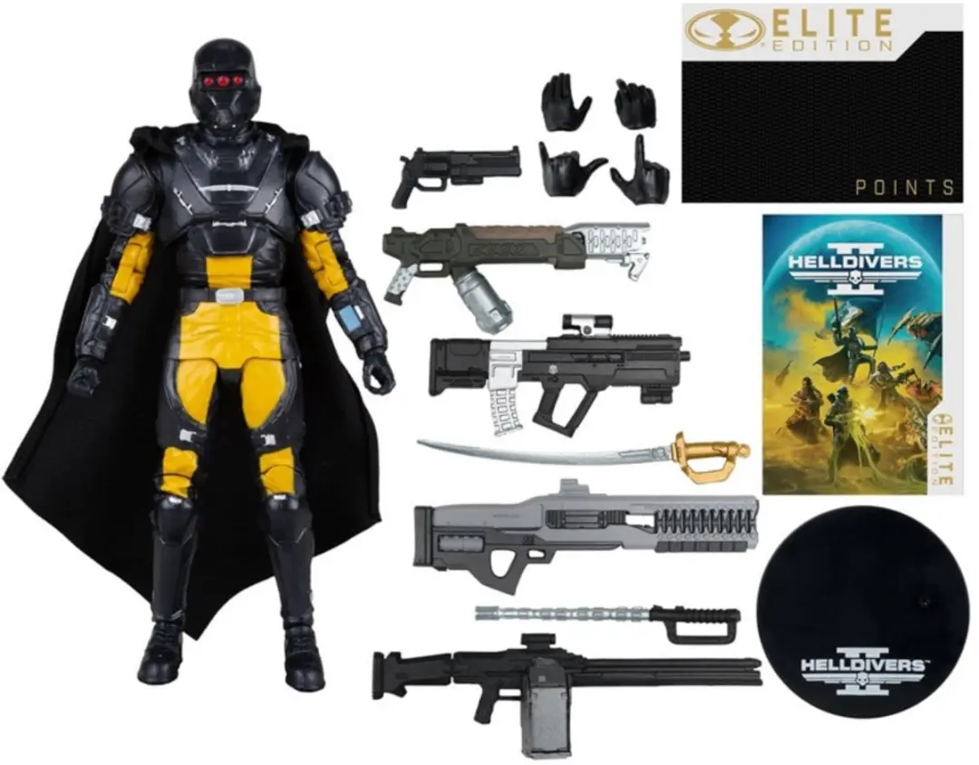 McFarlane Toys Helldivers 2 SA-04 Combat Technician - Elite Edition - 18cm Action Figuur - Multi - afbeelding 4 van 6