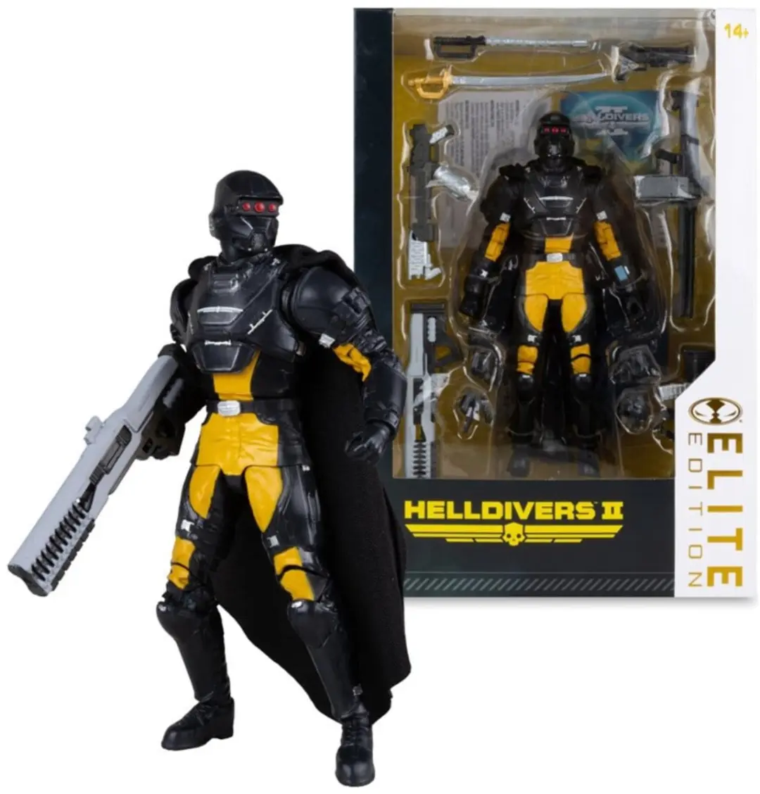 McFarlane Toys Helldivers 2 SA-04 Combat Technician - Elite Edition - 18cm Action Figuur - Multi - afbeelding 3 van 6