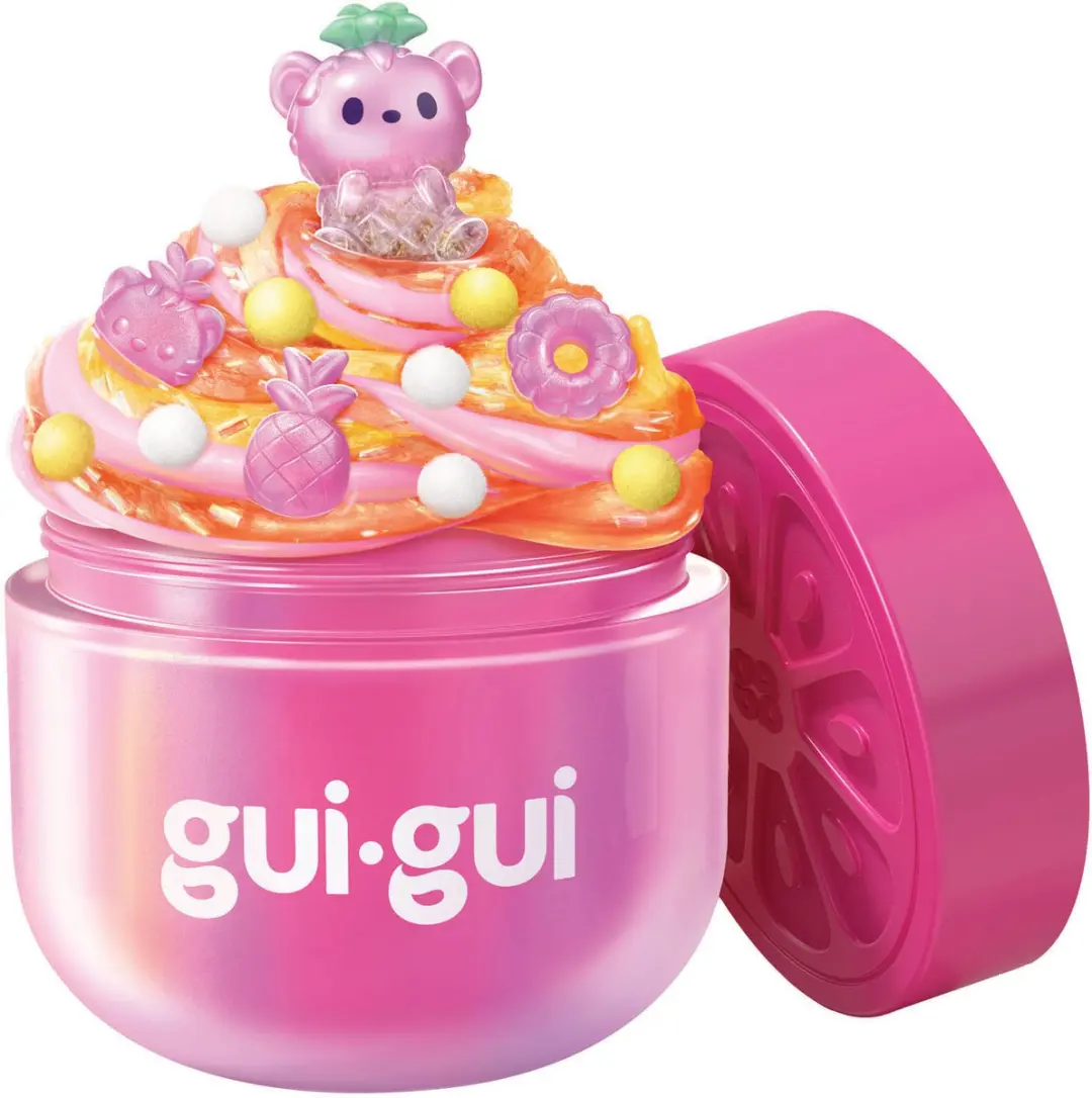 Moose Toys Gui Gui Slijm Fruity Glow Crunch - Multi kleuren