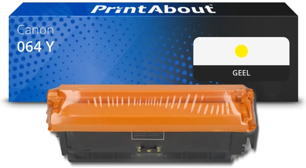 PrintAbout Canon 064Y Toner Geel