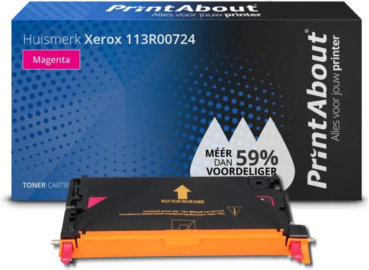 PrintAbout Huismerk Toner Magenta 113R00724-PA