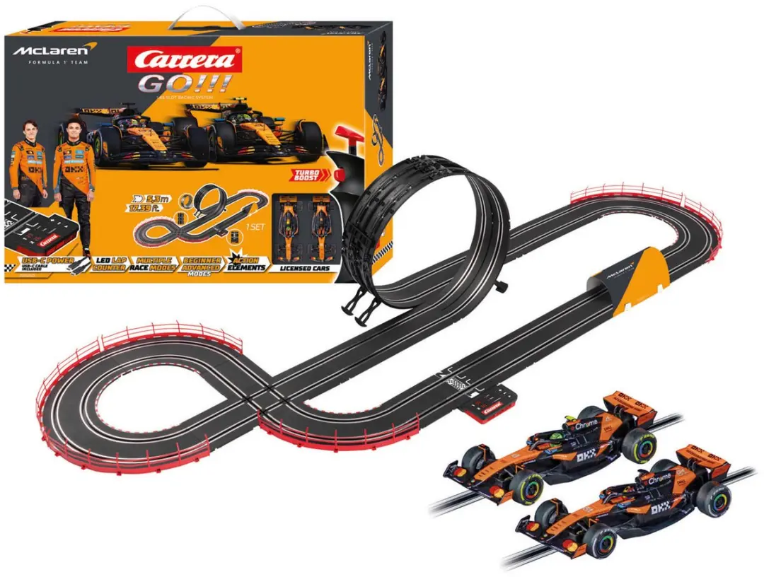 Carrera McLaren GO!!! Slotcar Set - Multi - afbeelding 2 van 5