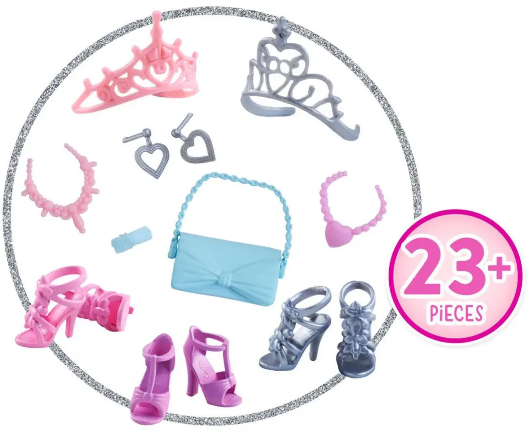 Simba Steffi Love Princess Modepop - 7 Jurken - Multicolor - afbeelding 4 van 4