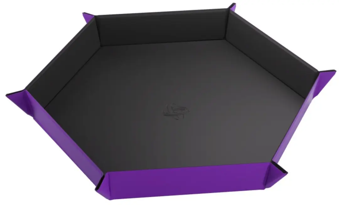 Gamegenic Dice Tray Magnetic Hexagonal GGS60059 - Paars