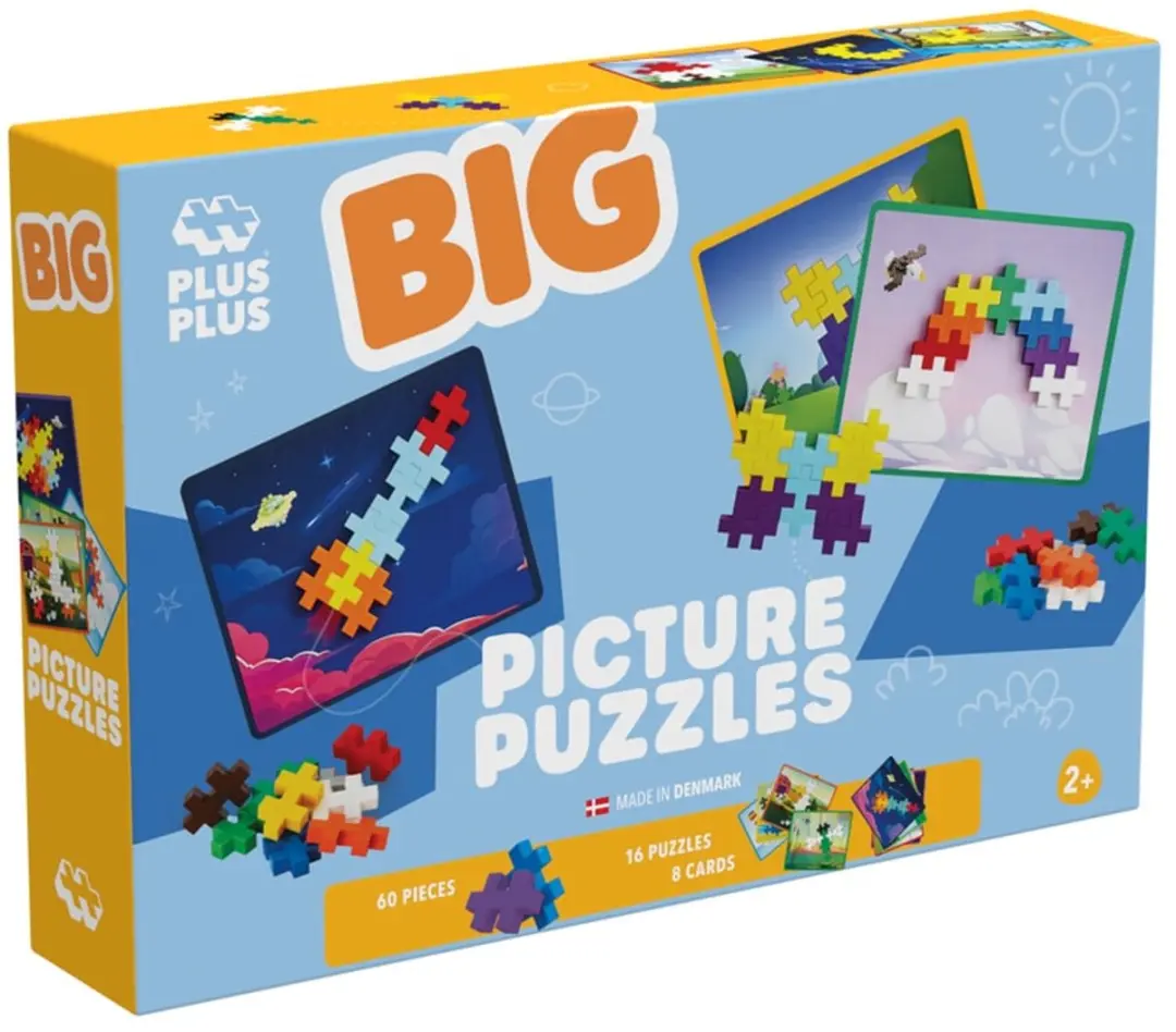 Plus-Plus BIG Picture Puzzles 60-delig Bouwset